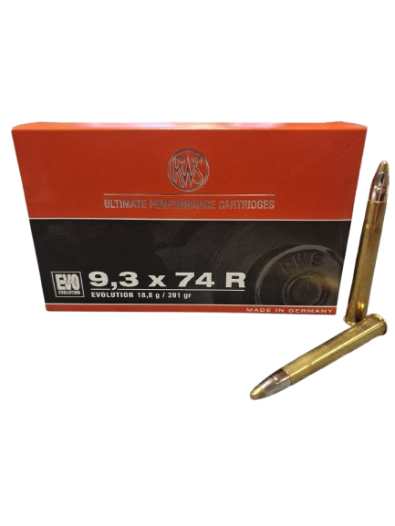 RWS Evolution 9.3x74r 18,8g 291gr